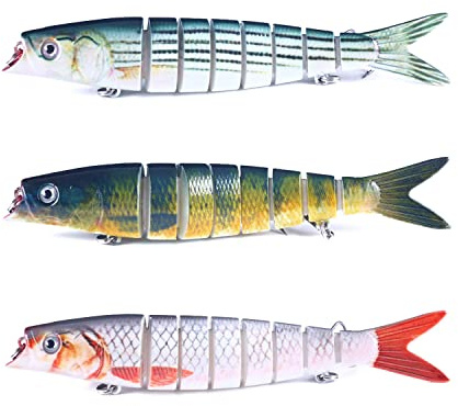 9Tong multifoderfiske bete toppvatten långsam öring simma bete sjunkande sötvatten Bionisk fiske beten saltvatten realistisk C3-13,5 cm, 21 g