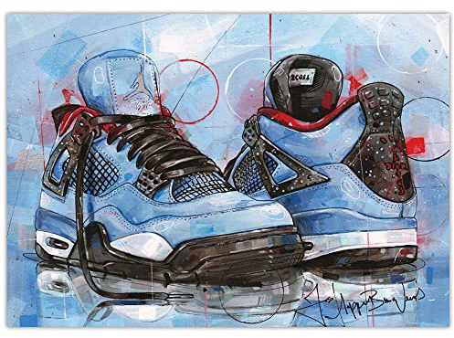 JosHoppenbrouwers Air Jordan 4 Travis Scott Cactus Jack poster 42x29,7cm (A3)