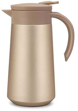 28oz Coffee Carafe Airpot Insulated Coffee Urn Stainless Steel Vacuum Thermal Pot Flask for Coffee, Hot Water, Tea, Hot Beverage