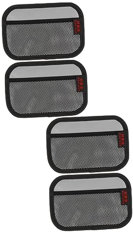 Vaguelly 4pcs Car Storage Pouch Automobile Seat Storage Bag Car-mounted Bag Mesh Pocket Organizer