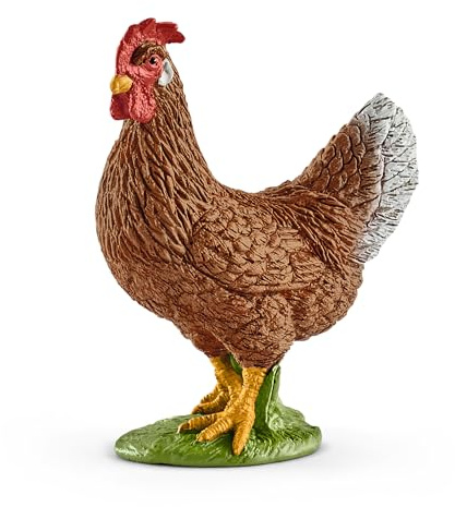 schleich 17081 Gallina, a Partir de 3 años, Farm World – Figura de Juego, 2 x 4 x 5 cm