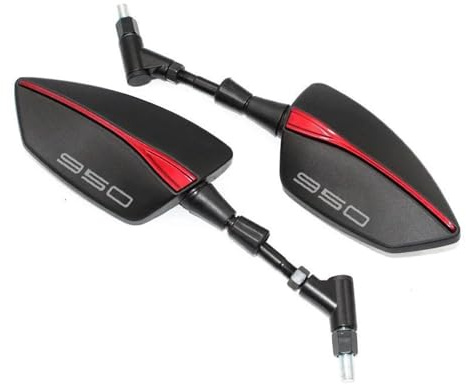 Rückspiegel Spiegel Für Suzuki GSX-S950 GSXS950 2021 2022 Motorrad-Rückspiegel Links Und Rechts(rot)