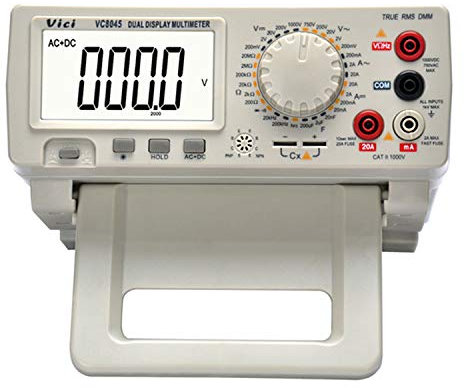 VC8045 Multimètre De Gamme Manuelle DMM De Table CA/CC Haute Précision À 4 1/2 Chiffres