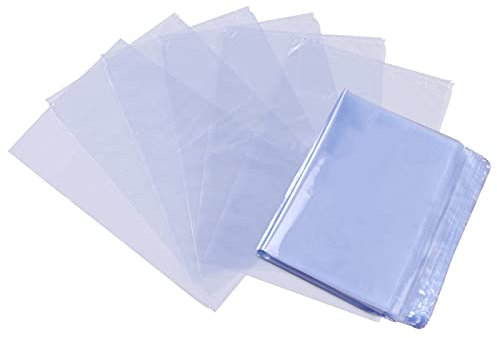 EXCEART 300stücke Schrumpffolienbeutel Aus Pvc Transparent Zum Schrumpfen Von Handgefertigten Seifen Flaschen Badebomben Laminierfolienbeutel Für Bastelartikel