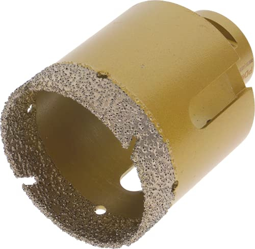PRODIAMANT broca profesional para azulejos 58 mm x M14 broca de diamante amoladora angular para la perforación en seco en gres fino, azulejos de pared y piedra natural