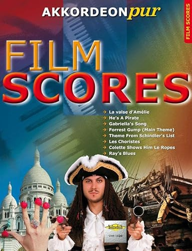Film Scores: Akkordeon pur bietet Spezialarrangements im mittleren Schwierigkeitsgrad