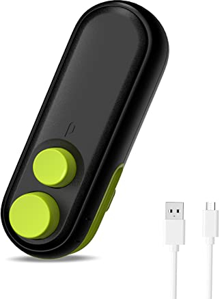 Ankilo Newest Mini Bag Sealer, Handheld Heat Sealer, 2 in 1 Plastic Bag Sealer, Portable Heat Vacuum Sealer, Rechargable Mini Sealing Machine, for Plastic Bags Chip Bags Food Storage , Black Green