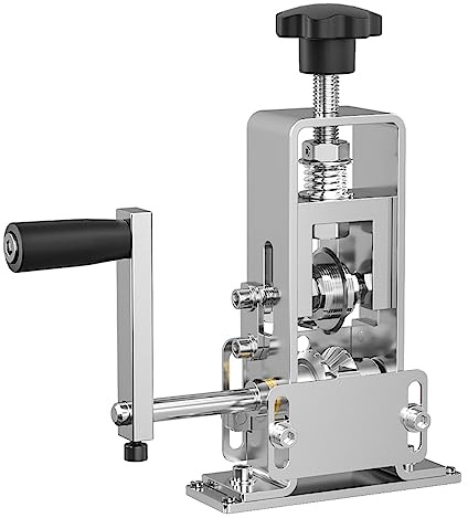 Máquina Pelacables, Mulcort Pelacables doméstico portátil Herramienta pelacables manual Peladora eléctrica de cable de 1-25 mm con soporte de manivela Uso con taladro eléctrico manual