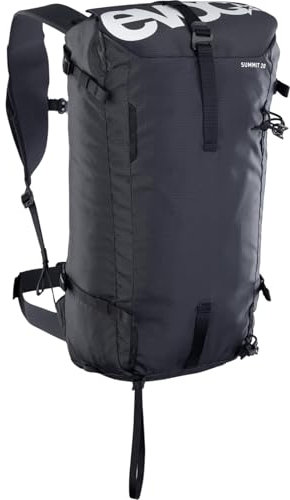 EVOC SUMMIT 20 Wanderrucksack, Rucksack (Sportrucksack mit ergonomischem Tragesystem, hochwertiger Trekkingrucksack mit praktischen Fächern, Wanderrucksack 20 l Volumen), Schwarz