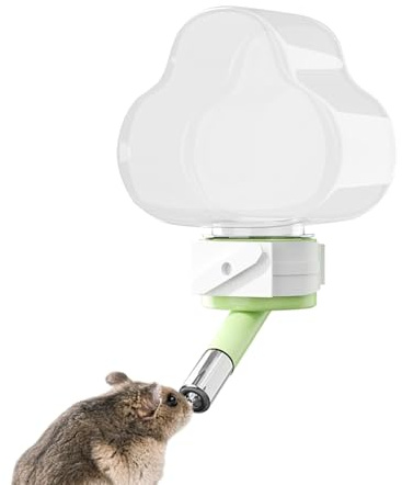 Botella De Agua Del Hamster - Conejitos Water Bottle Distribuidor Alimentador | Dispensador De Agua Fuga Para Animales Pequeños Como La Ardilla Chinchilla De Cobaya | Botella Colgante Para Jaula O