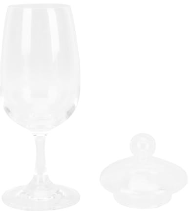 FONDOTIN Whiskey Tasting Glass Tulip Goblet Crystal Run Glass Lid Large Stemmed Wine Cup Versatile Cocktail for Home Bar and Drinking Parties