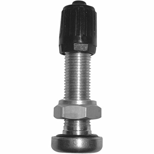 K&L Supply Valve Stem - 8mm - Short Straight - Silver 325413