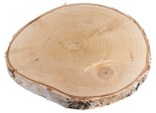 Rayher disco in legno di pioppo, naturale, circolare, diametro 25-28cm, spessore 2,5cm, 1 pezzo, per decorazioni e lavori creativi, 55806000