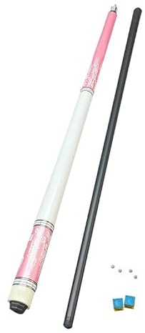 Pool Billard Queue,Hochwertiges Billardqueue-Set aus Holz für Snooker und Billard – 57 Zoll, 19 Unzen, 1/2-Gelenk Dame(Color:A,Size:13 mm)