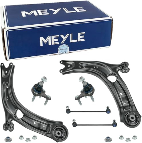 Meyle Querlenker+Koppelstange vorne | 116 050 0196 + 116 050 0195 passend für Passat B8 Variant 3G2 3G5