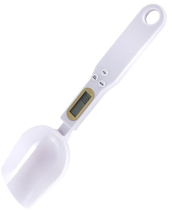 Digitale Löffelwaage, 0,1 G ~ 500 G, Elektronischer Messlöffel, LCD-Display, Lebensmittelzutaten, Löffel, Grammwaage, Hängendes Design