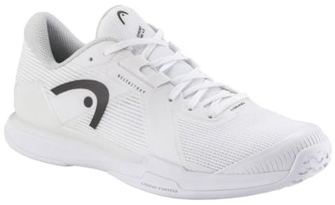 HEAD Sprint Pro 4.0 Men's Tennis Shoes, White/Black, 10.0