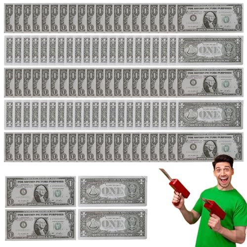Dollar Billets - Dekoratives Kunstwerkzeug für & Party - Perfekt für Veranstaltungen, Hochzeiten & Private Feiern