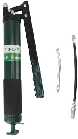 Zohisin Grasa manual 600 control de compensación eficiente acción de palanca manual de grasa para la industria de la maquinaria automotriz, ideal para entusiastas de la automoción y mecánica con acero