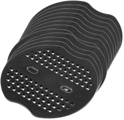 ibasenice Grapas De Jardín u Forma De u para Almohadilla De Césped, 40 Unidades 6.8x6.5 Cm, Acero Galvanizado Negro para Fijación De Malla, Jardinería, Camping y Uso Exterior