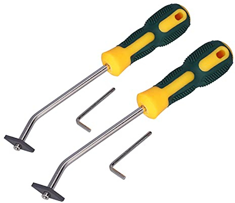 CHICIRIS Pulitore per Fughe Portatile, Efficiente Strumento di Rimozione in Acciaio Inossidabile per Fughe di Piastrelle, Ufficio Domestico