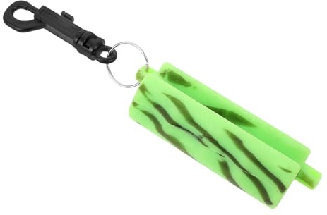 Hohopeti Extractor de Flechas de Silicona Verde a Rayas, Removedor Manual Antideslizante para Tiro, Accesorio Ligero para Práctica y Protección de Manos, Herramienta Portátil para Sacar