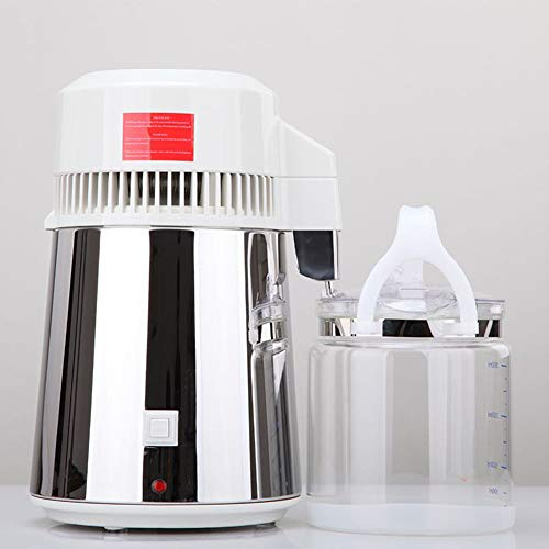 Distillateur D'eau, 4L 750W Professionnel Purificateur En Acier Inoxydable Filtre Avec Jarre Pour