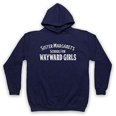 My Icon Art & Clothing Dead Sister Margaret's School for Wayward Girls Pool Superhero Film Erwachsenen Kapuzensweater, Ultramarinblau, Medium