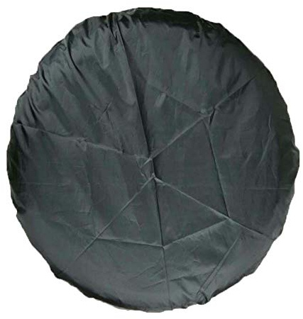 Comily Plus + 4pezzi/set Coperture per pneumatici di scorta in poliestere 210D con custodia adatta per pneumatici da 13-15di diametro-nero