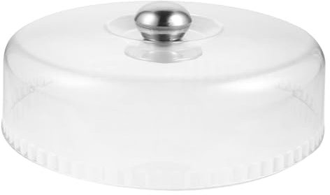 YARNOW Kuchenhaube Plastikglocke kuchenglocke Käseglocke Tortenglocke Frischhalteglocke Lebensmittel Abdeckung Kuchenplatte Haube Deckel Essenhaube für Kuchen Torten Cover