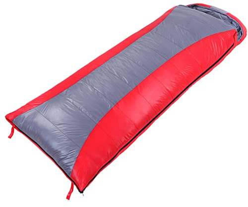 ksamwjf Blanket Sleeping Bag for Camping Winter Lightweight for Adults,Portable Compact Sleeping Bag for 3 Seasons Outdoor Activities Small Pack Size (red)