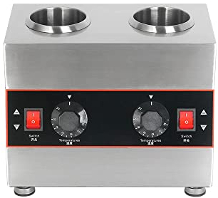 LMEIL Electric Food Sauce Warmer, Multifunction Commercial Jam Heat Preserving Machine,2-Grids Jam Heat Preservation Machine with 30-85℃ Temperature Adjustable