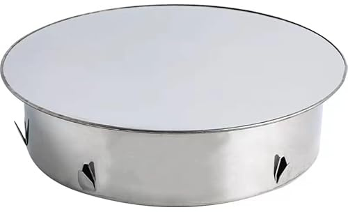 Beekeg coperchio per foro camino, copertura per canna fumaria, tappo di copertura per tubo, chiusura per canna fumaria/tubo del forno per tutti i tubi del forno comuni, coperchio per foro del forno
