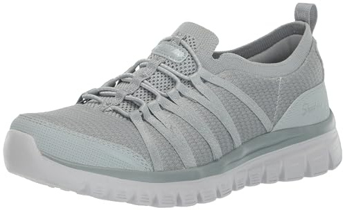 Skechers Graceful-Soft Soul, Scarpe da Ginnastica Donna, Grigio, 40 EU