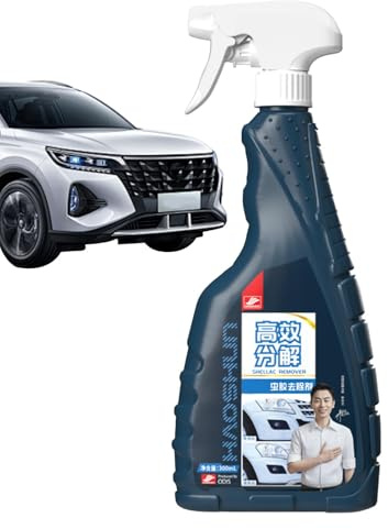 Auto-Windschutzscheiben-Ölfilm-Reiniger, 300 ml Klebstoffentferner, effiziente Glasfilm-Entfernung, milde Filmentfernung, Auto-Glasreiniger, Reinigung von Motorrädern