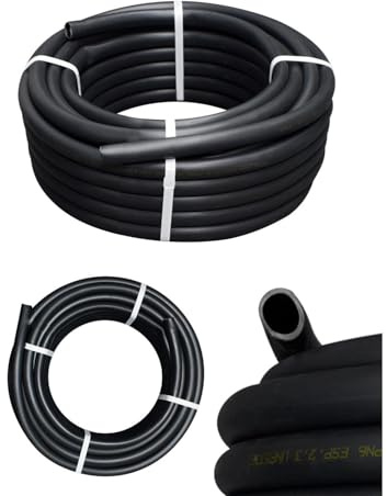 JARDIN202 - Tubo Polietileno PN04 y PN06 | Riego Agrícola - Diámetros 20,25,32 y 40mm | Rollos de 25m, 50m y 100m | Flexible y Resistente UV | 50 m (⌀40mm 4 atm.)