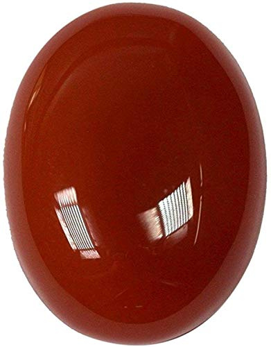 INDIA MADE Natürlicher und originaler 12,25 Ratti-roter Hakik/Onyx-Edelstein mit Labor-Zertifizierung, B0CLVLXG3M