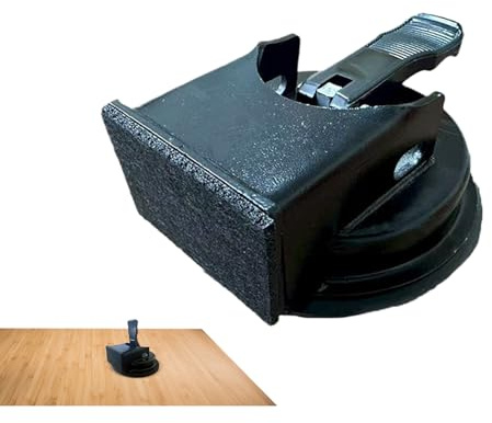 Utensile di aspirazione per pavimenti – Estrattore per riparazione fughe con manico ergonomico | Fissatore per pavimenti in laminato per pavimenti, piastrelle, legno duro, pavimentazione e strutture