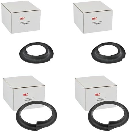 4x NTY Anschlagpuffer Feder vorne oben+unten
