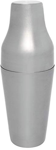 PIAZZA Cocktail Shaker a 2 Pezzi - in Acciaio Inox, 550 ml