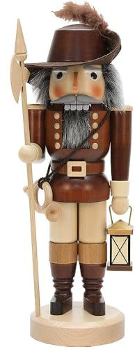 Christian Ulbricht Nussknacker Nachtwächter Natur - 36 cm