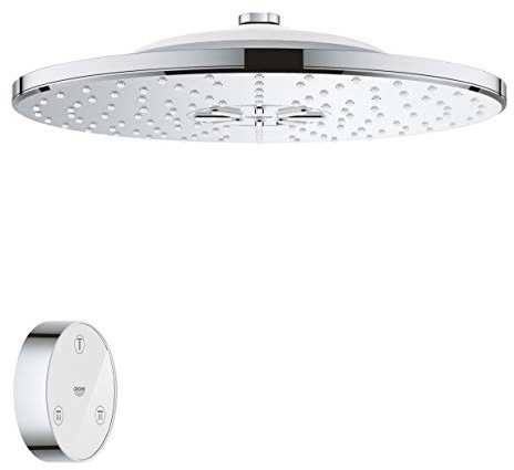 Grohe Rainshower SmartConnect 310 Brausen- und Duschsysteme - Kopfbrause 2 Strahlarten, mit Fernbedienung chrom 26641000 Rund