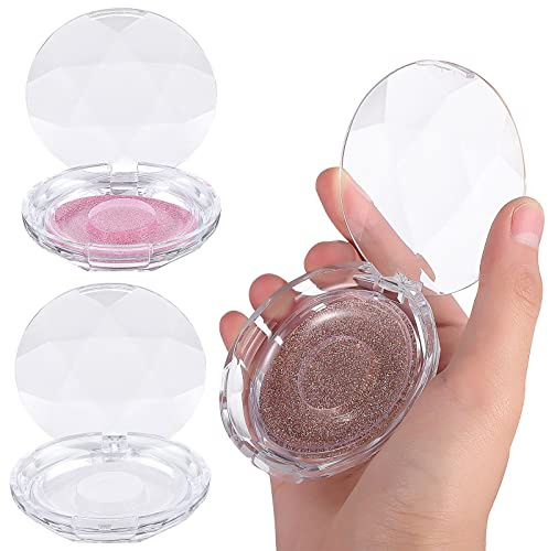 Beavorty Eyelash Storage Box 3 Pack Empty Eyelash Packaging Cases for False Lashes Compact Travel Containers with Convex-Concave Protection Keep Lashes Clean and Organised