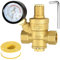 Reducteur de Pression eau DN20 3/4 Pouce Avec Manometre Pression eau, Fabriqué 100% en Laiton de Haute Dureté, Réducteur de Pression d'eau Limiteur de Pression Arrosage Regulateur de Pression d eau