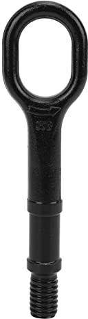 Gancio di Traino per Auto, Gancio di Traino in Metallo Nero 1T0 805 615 A ​​Sostituzione Dell'anello del Rimorchio del Paraurti Dell'occhio di Traino per Impieghi Gravosi per R32