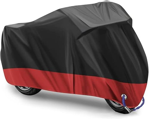 ZHSDMB Motorrad Abdeckplane für Suzuki Burgman 650 Executive AN650, Outdoor Motorradabdeckung Winterfest UV-Schutz Breathable 210D Oxford Stoff Speziell Abdeckplane Wasserdicht Motorrad Garage