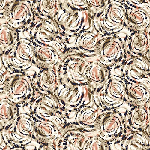60 Wide Rayon Spandex Printed Jersey Knit Fabric by The Yard - 4-Way Stretch, 180GSM - Soft & Breathable - Apparel, Accessories, Maternity, Decoration & Crafts