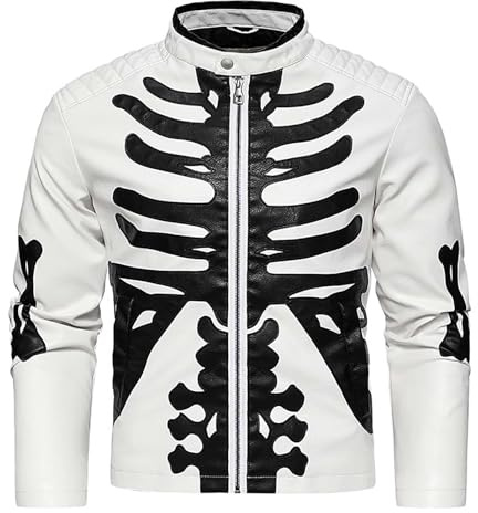 Giacca in Pelle Uomo, Giacca in Pelle Sintetica da Uomo Giubbotto in Similpelle Casual Stile Biker Casual Tinata Unita Jacket Giubbotto Moto Uomo Pelle Giacca Leggera Chiodo Pelle Uomo