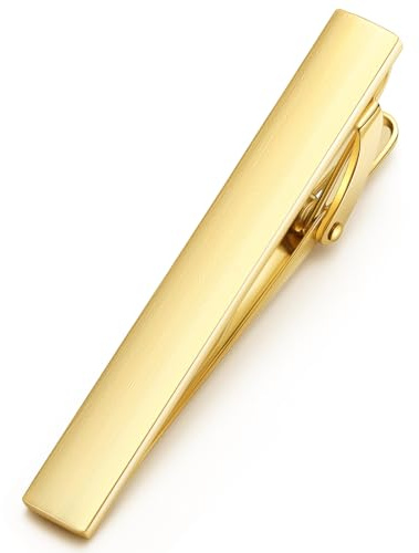 HONEY BEAR 5/5.4/6cm Herren Krawattennadel Krawattenklammer für Normale Krawatte Tie Clip 1.97/2.12/2.36