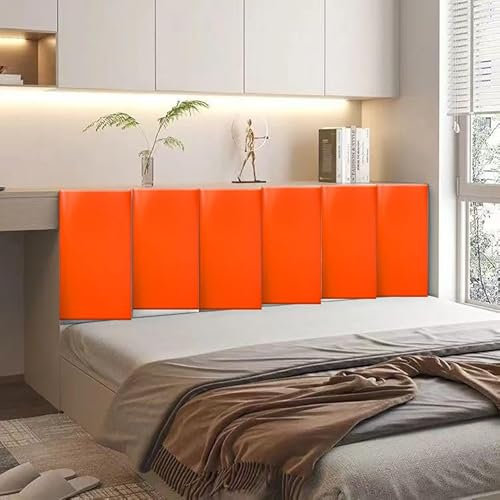 Self-Adhesive 3D Wall Panels, Headboards Wall Panel for Twin,Upholstered Wall Panel for Bedroom/Living Room (7.87 in x 19.69 in),C,50x20CM/6 Pcs